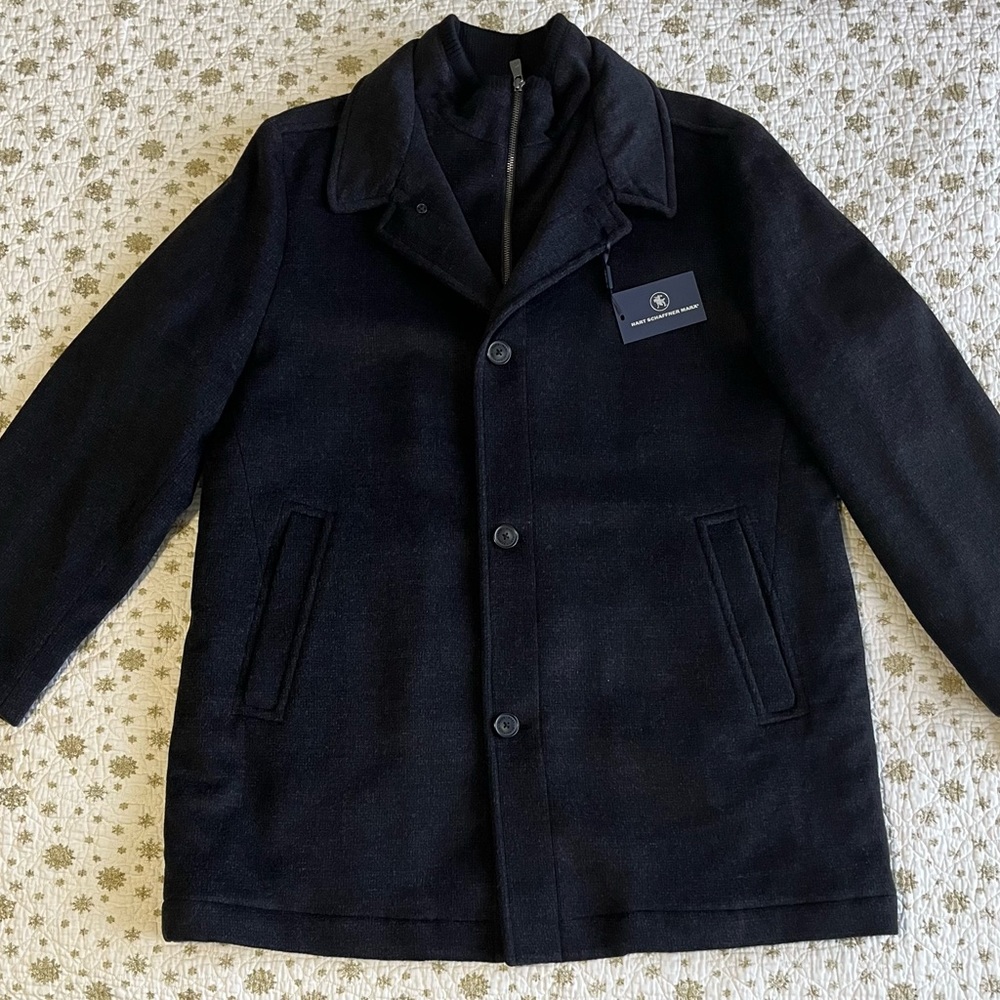 NWT  Hart Schaffner Marx men’s coat size XL